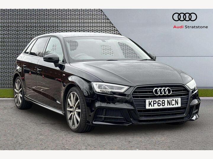 Audi A3 1.0 TFSI 30 Black Edition Sportback Euro 6 (s/s) 5dr