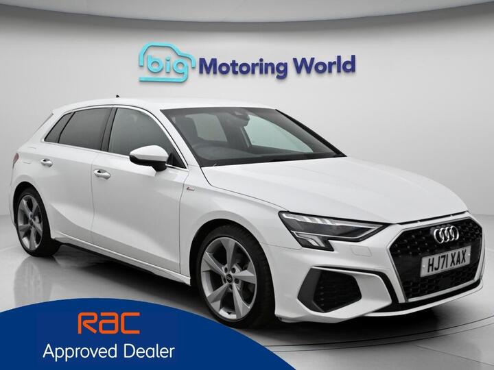 Audi A3 1.5 TFSI 35 S Line Sportback S Tronic Euro 6 (s/s) 5dr
