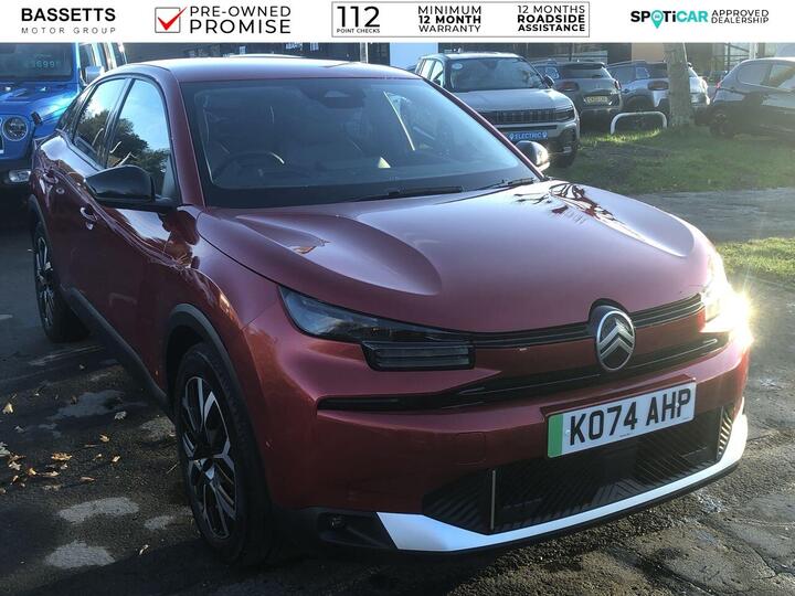Citroen C4 Extended Range 54kWh MAX Auto 5dr (7.4kW Charger)