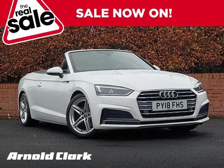 Audi A5 Cabriolet 2.0 TFSI S Line Euro 6 (s/s) 2dr