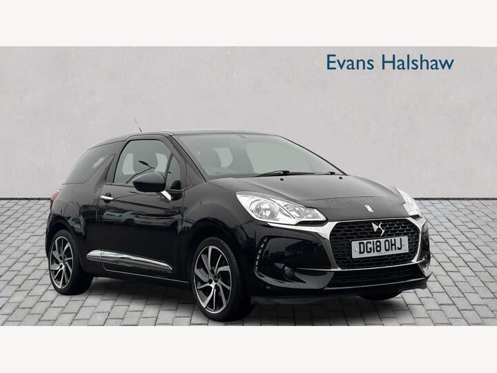 DS AUTOMOBILES DS 3 HATCHBACK 1.2 PureTech Connected Chic Euro 6 3dr