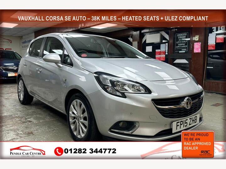 Vauxhall CORSA 1.4i SE Auto Euro 6 5dr Vauxhall CORSA 1.4i SE Auto Euro 6 5dr