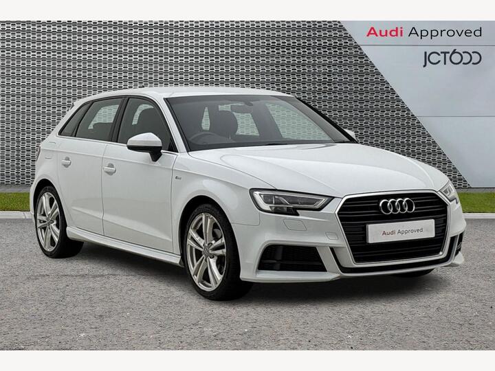 Audi A3 1.6 TDI 30 S Line Sportback S Tronic Euro 6 (s/s) 5dr