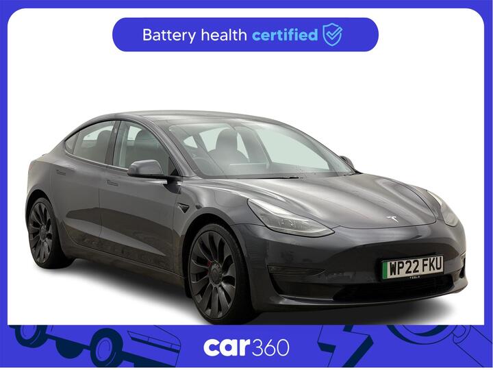 Tesla Model 3 (Dual Motor) Performance Auto 4WDE 4dr (Performance Upgrade)