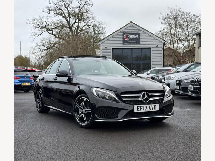 Mercedes-Benz C Class 2.1 C300dh AMG Line (Premium) G-Tronic+ Euro 6 (s/s) 4dr