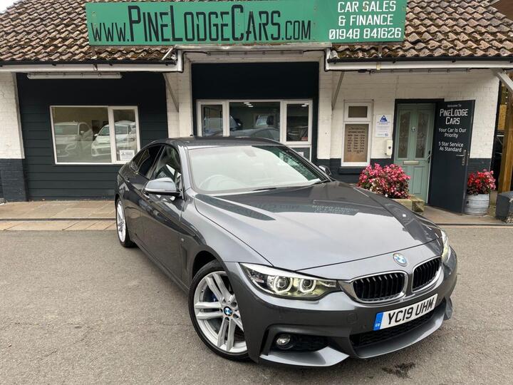 BMW 4 SERIES GRAN COUPE 2.0 420i GPF M Sport Auto Euro 6 (s/s) 5dr BMW 4 SERIES GRAN COUPE 2.0 420i GPF M Sport Auto Euro 6 (s/s) 5dr