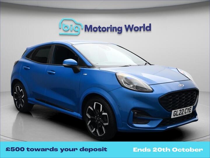 Ford Puma 1.0T EcoBoost MHEV ST-Line X Euro 6 (s/s) 5dr
