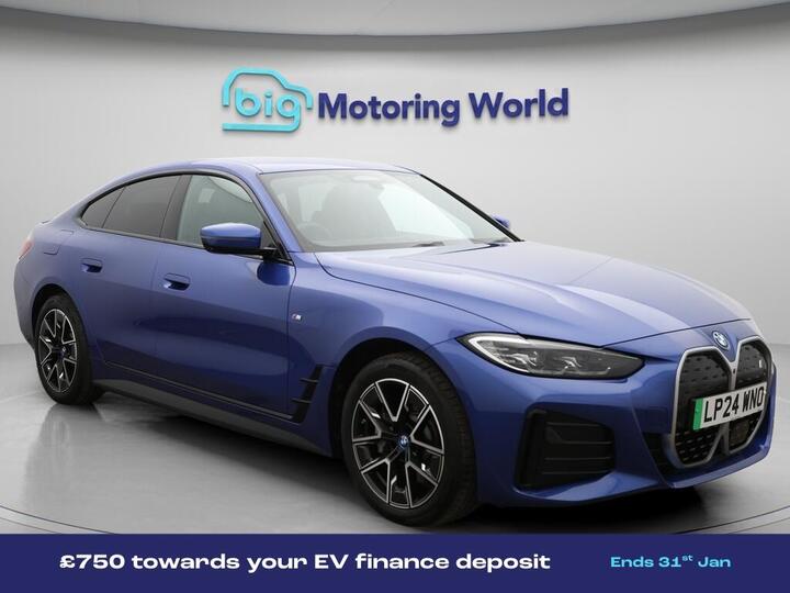 BMW I4 40 83.9kWh M Sport Gran Coupe Auto EDrive 5dr