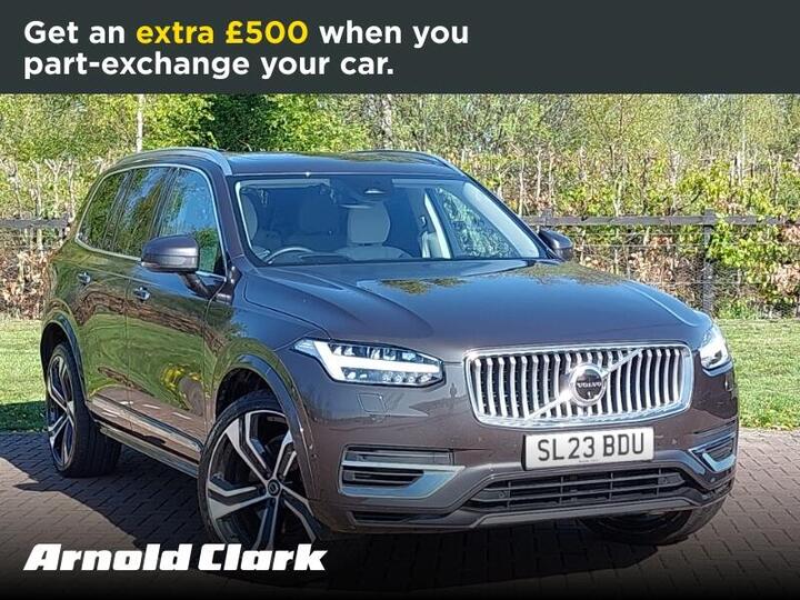Volvo XC90 2.0h T8 Recharge 18.8kWh Ultimate Bright Auto 4WD Euro 6 (s/s) 5dr