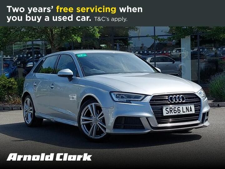Audi A3 1.4 TFSI CoD S Line Sportback S Tronic Euro 6 (s/s) 5dr
