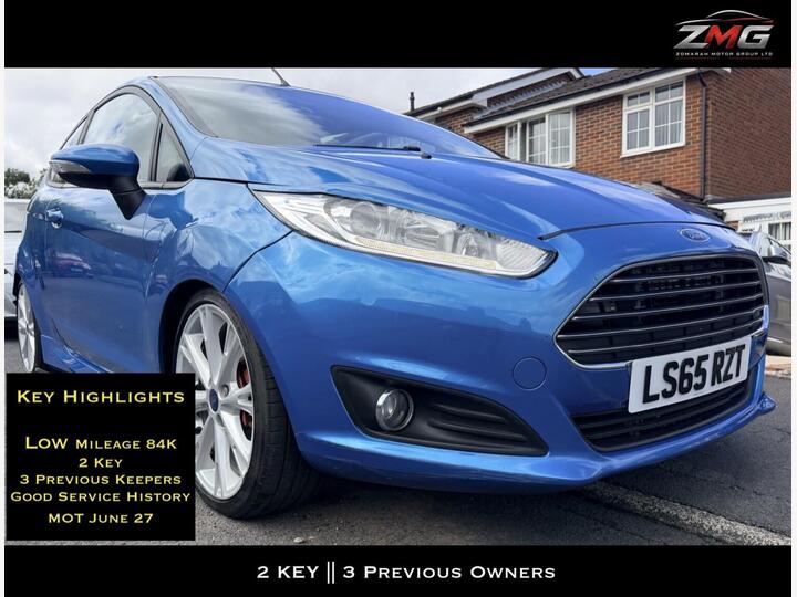 Ford FIESTA 1.0T EcoBoost Zetec S Euro 6 (s/s) 3dr