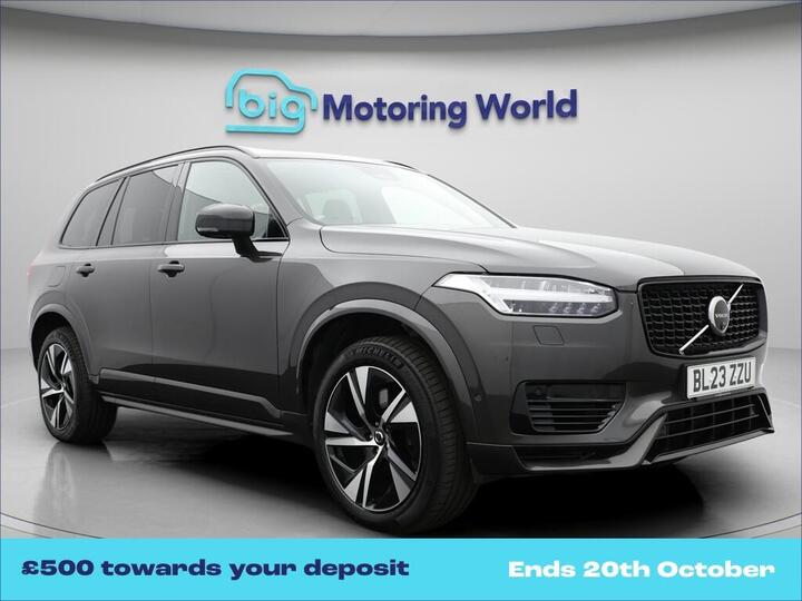 Volvo XC90 2.0h T8 Recharge 18.8kWh Plus Auto 4WD Euro 6 (s/s) 5dr