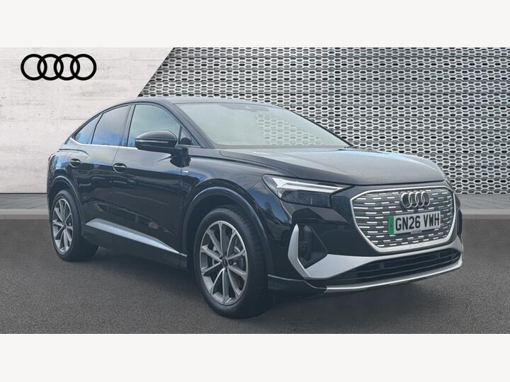 Audi Q4 E-tron 40 S Line Sportback Auto 5dr 63kWh Audi Q4 E-tron 40 S Line Sportback Auto 5dr 63kWh