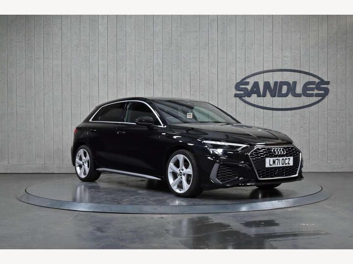 Audi A3 1.0 TFSI 30 S Line Sportback S Tronic Euro 6 (s/s) 5dr