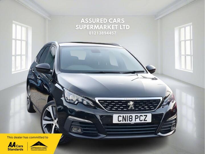 Peugeot 308 SW 1.2 PureTech GT Line EAT Euro 6 (s/s) 5dr Peugeot 308 SW 1.2 PureTech GT Line EAT Euro 6 (s/s) 5dr