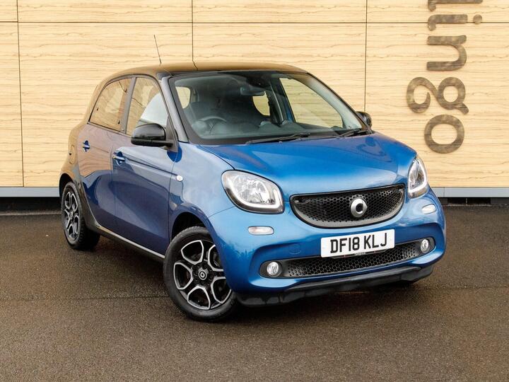 Smart Forfour 1.0 Prime (Premium Plus) Twinamic Euro 6 (s/s) 5dr