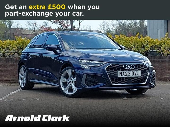 Audi A3 1.0 TFSI 30 S Line Sportback Euro 6 (s/s) 5dr