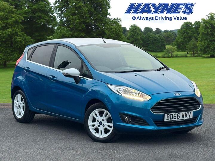 Ford Fiesta 1.0T EcoBoost Zetec Blue Edition Euro 6 (s/s) 5dr