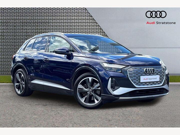 Audi Q4 55 S Line Auto Quattro 5dr 82kWh Audi Q4 55 S Line Auto Quattro 5dr 82kWh