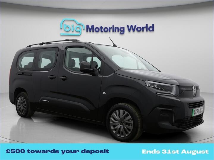 Citroen E-Berlingo 52kWh PLUS XL Auto 5dr (11kW Charger)