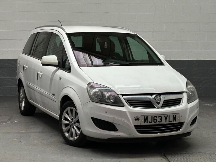 Vauxhall Zafira 1.6 16V Design Euro 5 5dr (SNav)