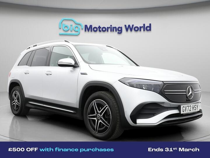 Mercedes-Benz EQB EQB 350 66.5kWh AMG Line Auto 4MATIC 5dr