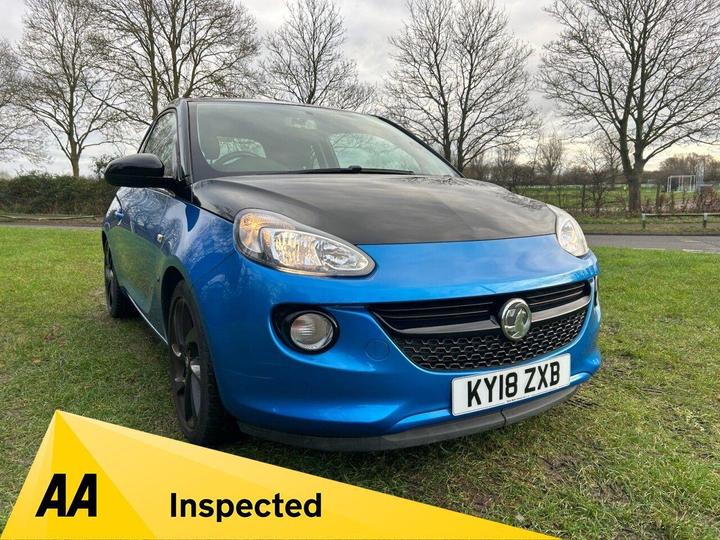 Vauxhall ADAM 1.2i ENERGISED Black Jack Euro 6 3dr