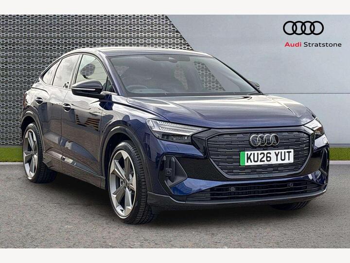 Audi Q4 45 Black Edition Sportback Auto 5dr 82kWh Audi Q4 45 Black Edition Sportback Auto 5dr 82kWh
