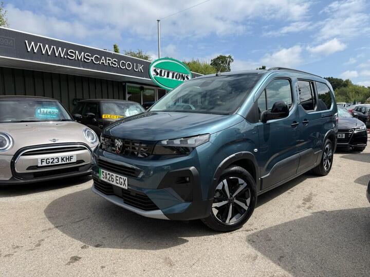 Peugeot E-Rifter 52kWh GT Long MPV Auto 5dr (11kW Charger)