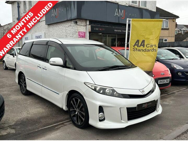 Toyota ESTIMA 2.4 Automatic Petrol MPV 6 Seater White 5dr 7 SEATER/ PETROL/ NEW MOT
