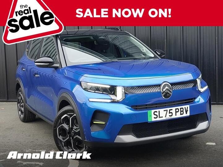 Citroen E-C3 Standard Range 44kWh PLUS Auto 5dr (7.4kW Charger)