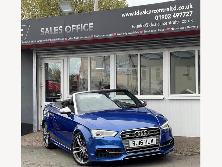 Audi S3 2.0 TFSI Cabriolet S Tronic Quattro Euro 6 (s/s) 2dr (Nav)