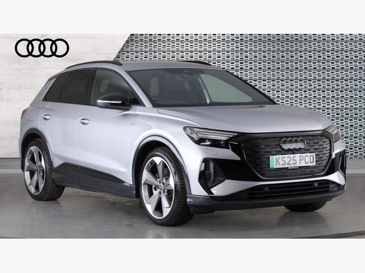 Audi Q4 E-tron 45 Black Edition Auto Quattro 5dr 82kWh Audi Q4 E-tron 45 Black Edition Auto Quattro 5dr 82kWh