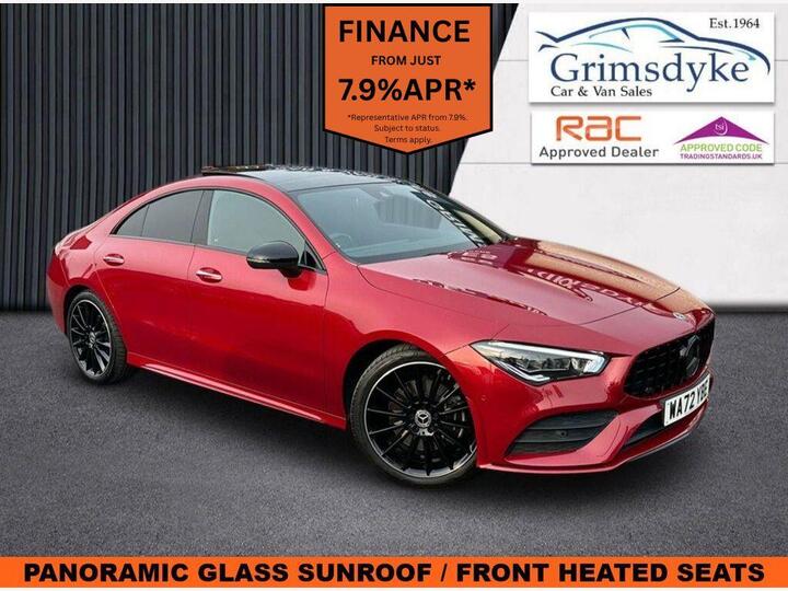 Mercedes-Benz CLA 1.3 CLA200 AMG Line Night Edition (Premium Plus) Coupe 7G-DCT Euro 6 (s/s) 4dr