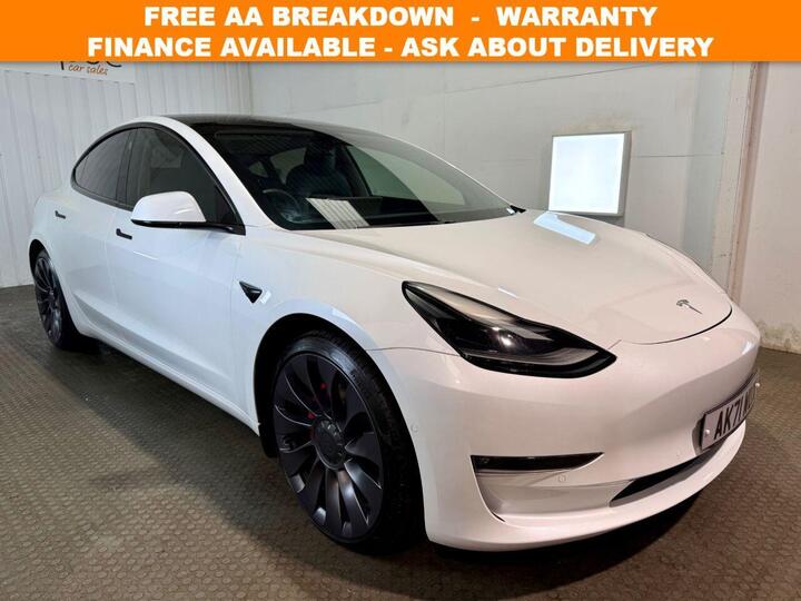 Tesla Model 3 (Dual Motor) Performance Auto 4WDE 4dr (Performance Upgrade) Tesla Model 3 (Dual Motor) Performance Auto 4WDE 4dr (Performance Upgrade)