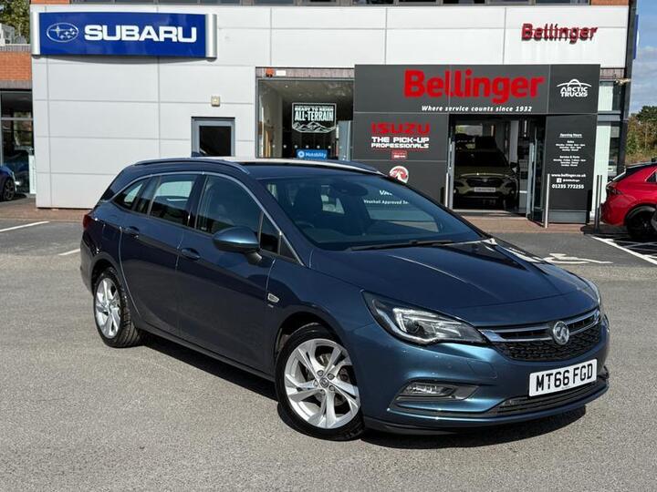 Vauxhall Astra 1.4i Turbo SRi Nav Sports Tourer Auto Euro 6 (s/s) 5dr