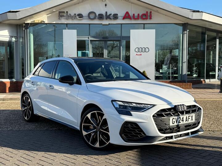 Audi S3 2.0 TFSI Black Edition Sportback S Tronic Quattro Euro 6 (s/s) 5dr