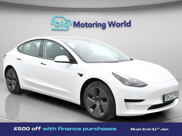 Tesla Model 3 Standard Range Plus Auto RWD 4dr