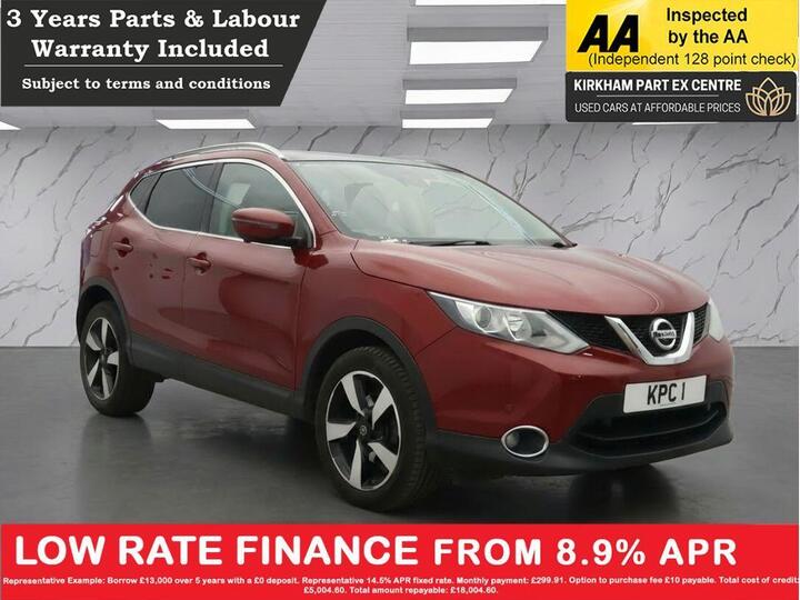 Nissan QASHQAI 1.6 DIG-T N-tec+ 2WD Euro 6 (s/s) 5dr