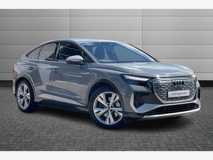 Audi Q4 E-tron 40 S Line Sportback Auto 5dr 82kWh Audi Q4 E-tron 40 S Line Sportback Auto 5dr 82kWh