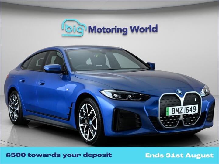 BMW I4 40 83.9kWh M Sport Gran Coupe Auto EDrive 5dr