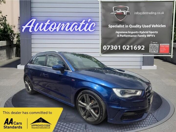 Audi A3 2.0 TDI S Line Sportback S Tronic Quattro Euro 6 (s/s) 5dr