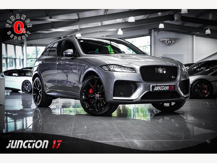 Jaguar F-PACE 5.0 V8 SVR Quickshift AWD Euro 6 (s/s) 5dr
