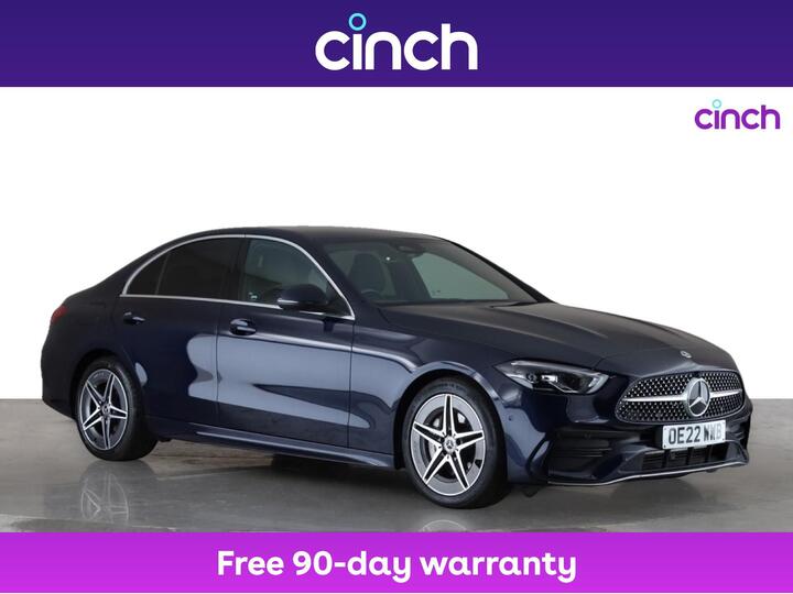 Mercedes-Benz C-Class 2.0 C220dh MHEV AMG Line G-Tronic+ Euro 6 (s/s) 4dr