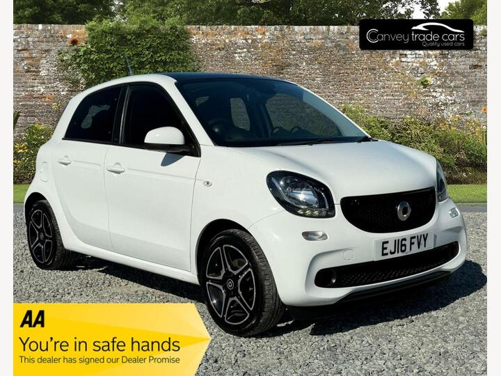 Smart FORFOUR 1.0 Prime (Premium) Twinamic Euro 6 (s/s) 5dr