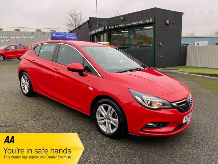 Vauxhall ASTRA 1.6 CDTi EcoTEC BlueInjection Tech Line Nav Euro 6 (s/s) 5dr