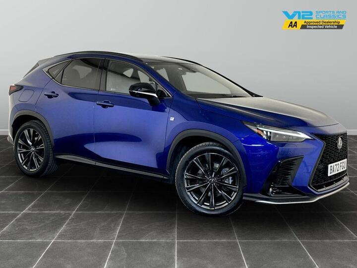Lexus NX 2.5 450h+ 18.1kWh F Sport E-CVT 4WD Euro 6 (s/s) 5dr