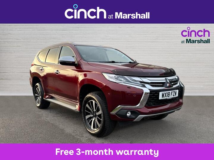 Mitsubishi Shogun Sport 2.4D 4 Auto 4WD Euro 6 5dr Mitsubishi Shogun Sport 2.4D 4 Auto 4WD Euro 6 5dr