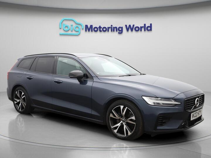 Volvo V60 2.0h T6 Recharge 18.8kWh R-Design Auto AWD Euro 6 (s/s) 5dr