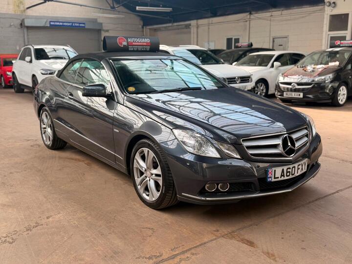 Mercedes-Benz E Class 3.0 E350 CDI V6 BlueEfficiency SE Cabriolet G-Tronic Euro 5 2dr
